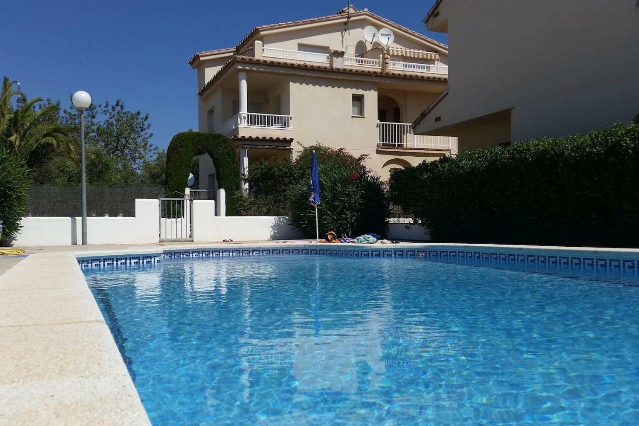 Ferienwohnung Fantastico Duplex Con Piscina -4 Personas- L'Ampolla Exterior foto